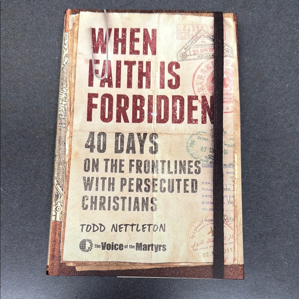 When Faith is Forbidden Hardcover Book Religious Christian